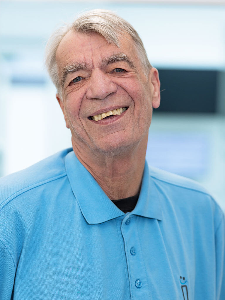 Portrait Labor-Mitarbeiter.